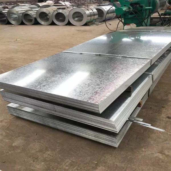 ASTM Corrugated Galvanized Sheet Metal SGCC Z275g 4 X 8 Feet Spangle