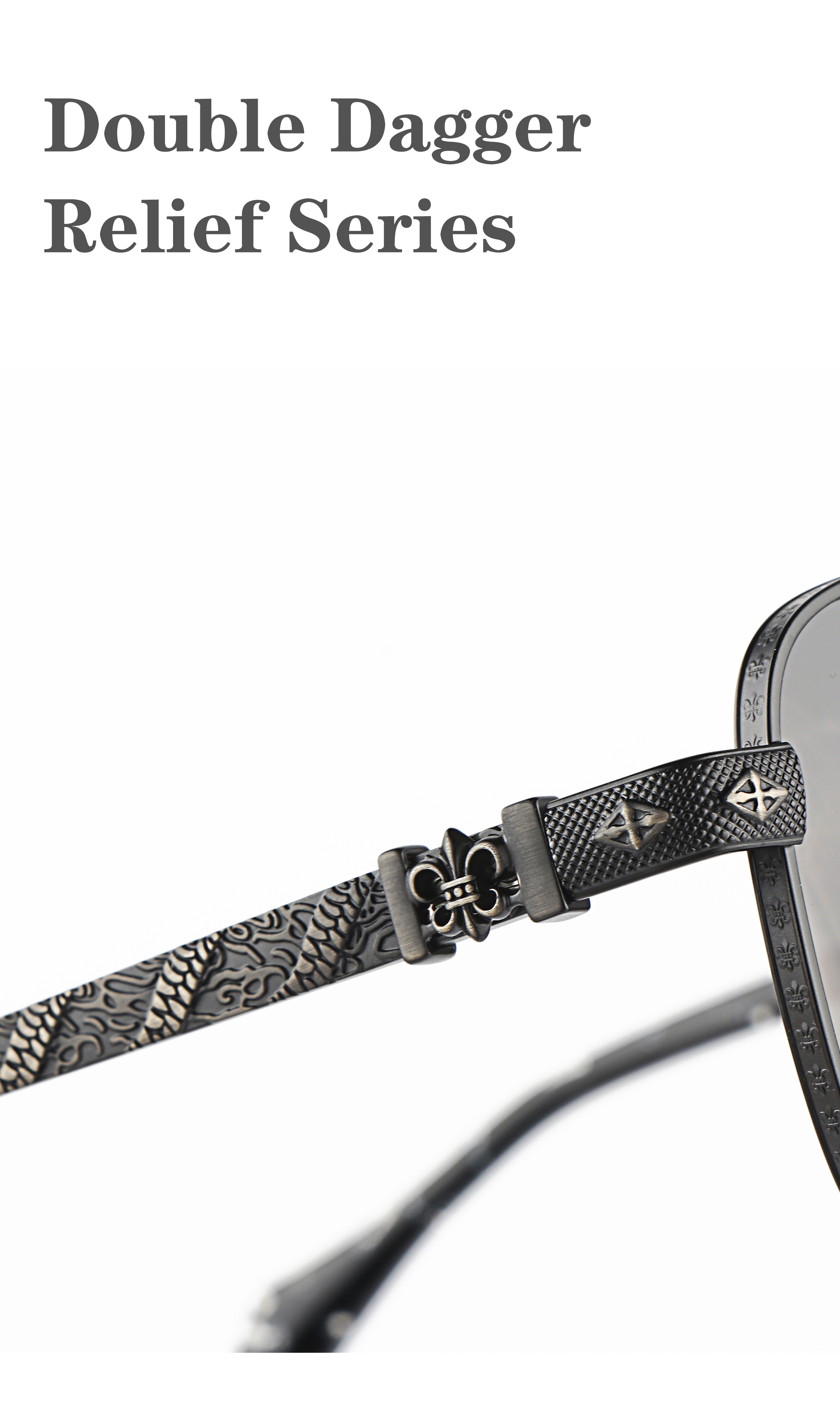 Wholesale Square Pilot  Metal Frame with Intricate Decorative Detail UV400 Protection Prescription Y2k Sunglasses for  Unisex