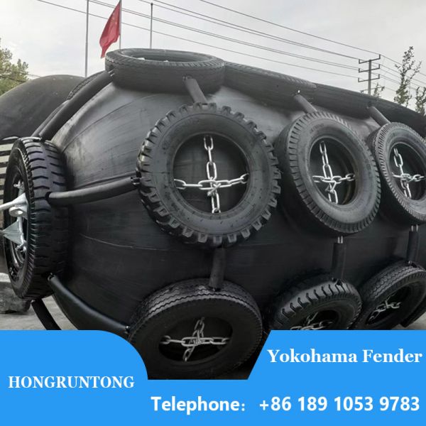 ISO17357 Rubber Fender Reliable Performance Safety Guaranteed Long Service Life