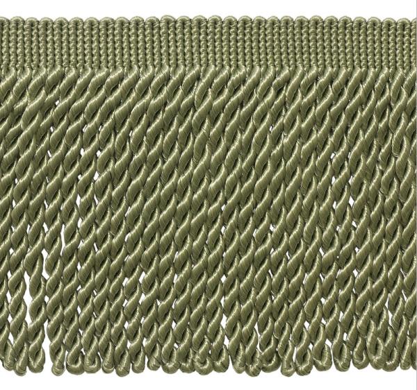 2017 Factory Direct Hot Sales New Style Brown Color Polyester Bullion Tassel  fringe For Curtain
