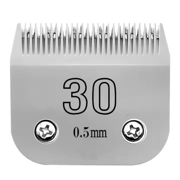 0.5mm SK5 Steel Pet Grooming Blade Sharp Edges Easy Installation Rust Resistance