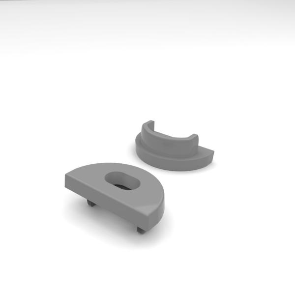 Led aluminum profile frosted Surface mounted Aluminum T Bar Extrusion suir to 10mm led strip