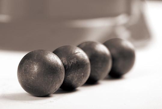Media Mining Forged Steel Grinding Balls Of High Hardness And Resistance Hardness  >  48HRC