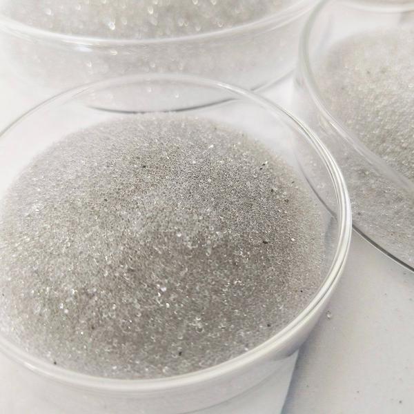 80mesh Shot Blasting Glass Beads Abrasive For Recycled Glass Grit Surface Deburring