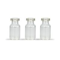 Vial tubular de vidrio ámbar transparente con flexibilidad dura y tubos de vidrio 10 ml