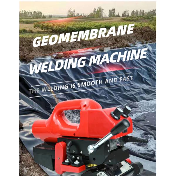 1.3kW Hand-Held Plastic Welding Machine for HDPE PVC Tarpaulin Welding Efficiency