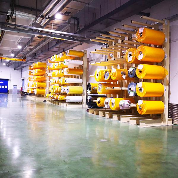 B10 Plateau de stockage en acier d'aluminium à tuyaux longs et lourds