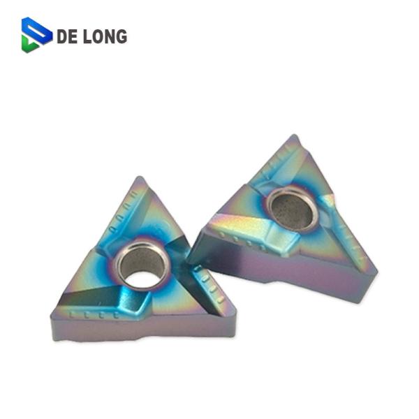 TNMG160404R-VF Negative Rake Carbide Turning Inserts CNC Cutting HRC55 Hardness