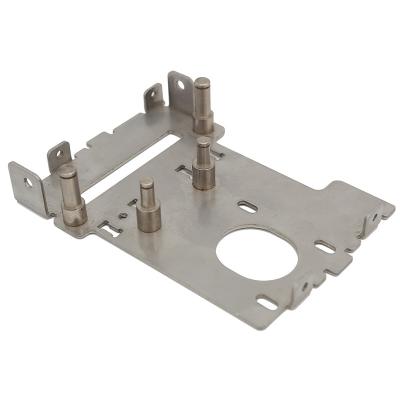 Peças de chapa metálica carimbadas de aço inoxidável de rebitação de RoHS TUV 0.01mm