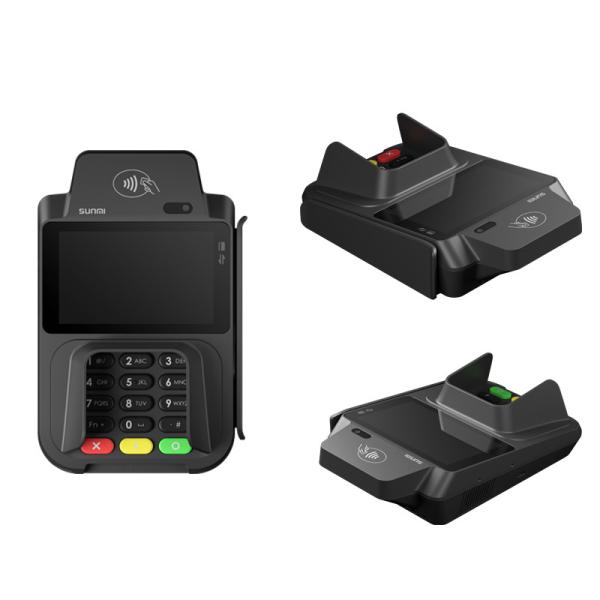 ファイナンシャル・ピンパッド スマートPOS Androidテーブル 専門スキャナー 統合 1D/2Dバーコードスキャン サポート