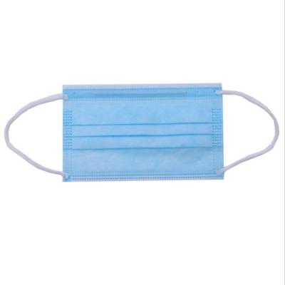 Protective Disposable Dust Mask 3 Ply Non Woven Filter Paper 17.5*9.5*14.5cm