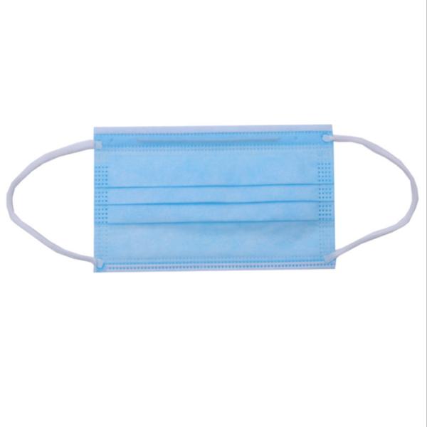 Protective Disposable Dust Mask 3 Ply Non Woven Filter Paper 17.5*9.5*14.5cm