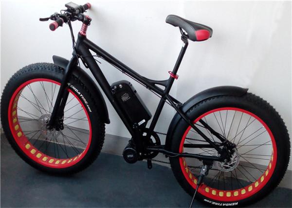 6061 T6 Aluminum Electric Fat Tire Bike Shimano 7 Speed Mountain Bike