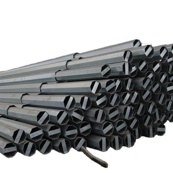 13m 1000Dan 1.5 Safety Factor Steel Power Pole Electrical Power Pole with Hot Dip Galvanization