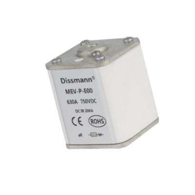 Quadrado padrão europeu industrial dos fusíveis 750VDC do poder do semicondutor