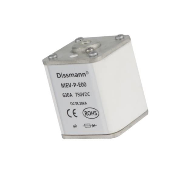Quadrado padrão europeu industrial dos fusíveis 750VDC do poder do semicondutor