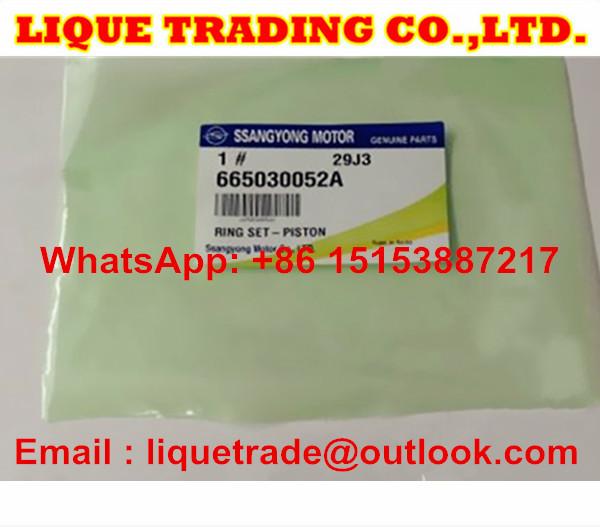 Genuine and original 665030052A Ring Set-Piston A665030052A piston ring set for SSANGYONG