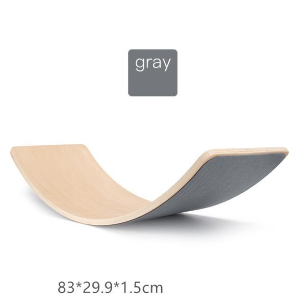 Kids Curved Wooden Balance Board For Sensory Training