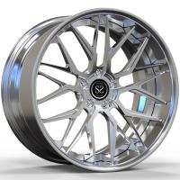 O prato profundo feito sob encomenda desconcertou bordas que de 20 polegadas 5x112 forjou a liga feita sob encomenda SL55