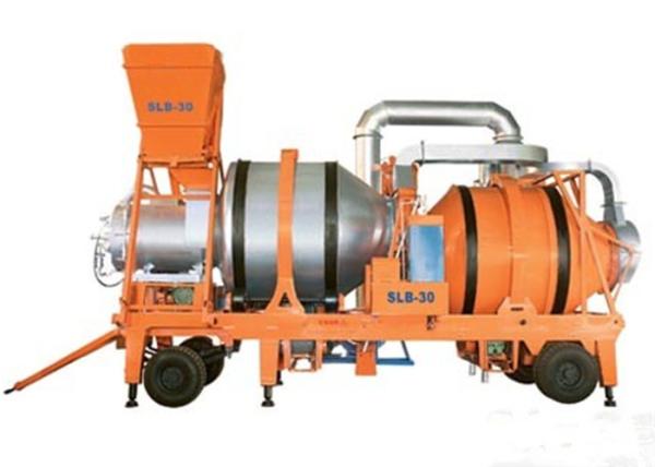 30 TPH Mobile Asphalt Batching Plant  With Oil Burner / Coal Burner SLB-30