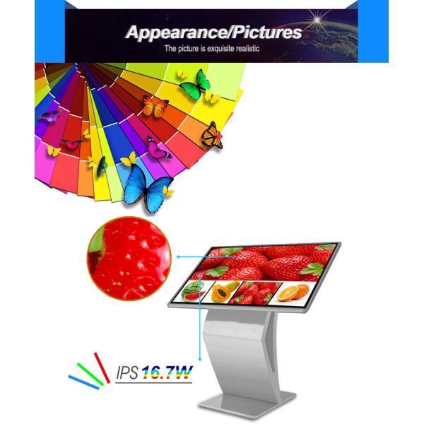 Tabela da superfície do toque da propaganda multi, quiosque completo do totem da mesa do tela táctil de HD