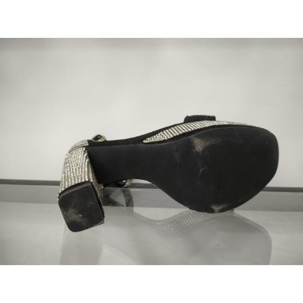 Stylish Womens High Heel Sandals With Chunky Heel Open Toe UK2-7