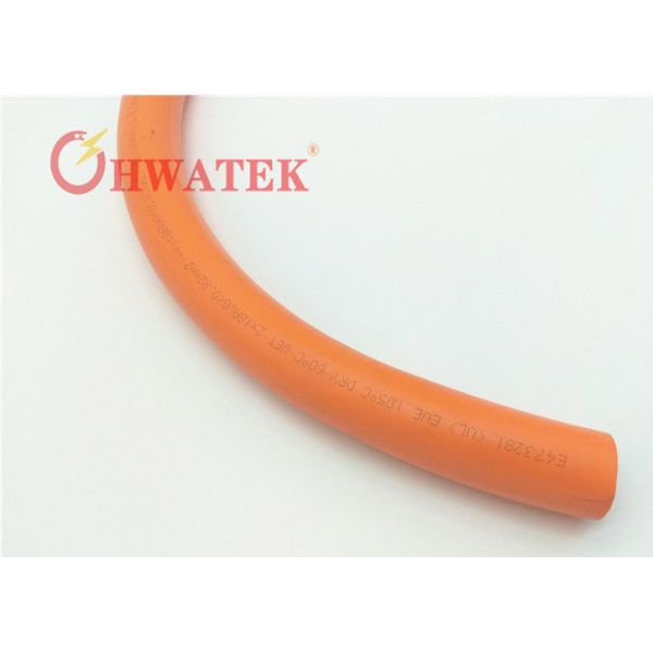 Custom Bare Copper Stranded EV Charging Cable with EVI-2 Insulation and EVM-1 Jacket for Electric Vehicles