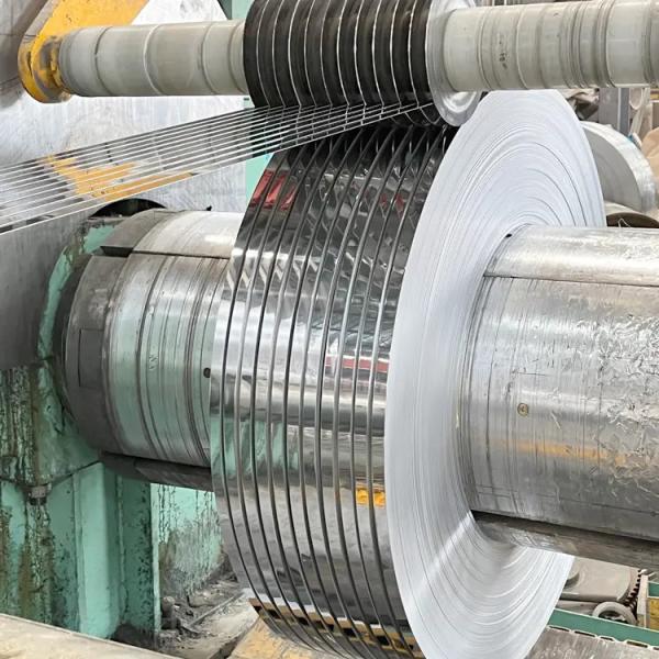 Cold Rolled Stainless Steel Strip In Coil 304 304L 0.1mm 0.5mm 0.6mm For Food Vessel