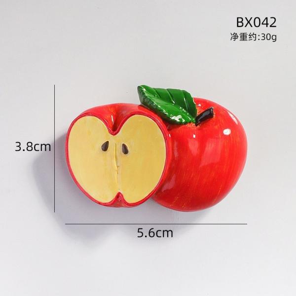2D 3D Cute Food Customized Logo Soft PVC Rubber Fridge Magnets For Single-page Sticker Decoration