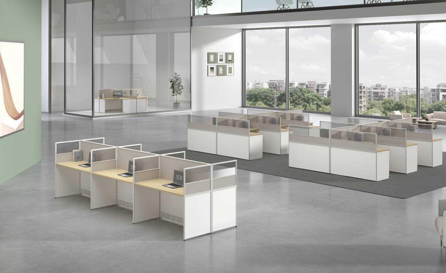 C30CA Panel Workstation-Benches