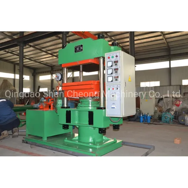 100 Tons Automatic Grade Vertical Structure Hydraulic Rubber Vulcanizing Press for Rubber Stamp Molding