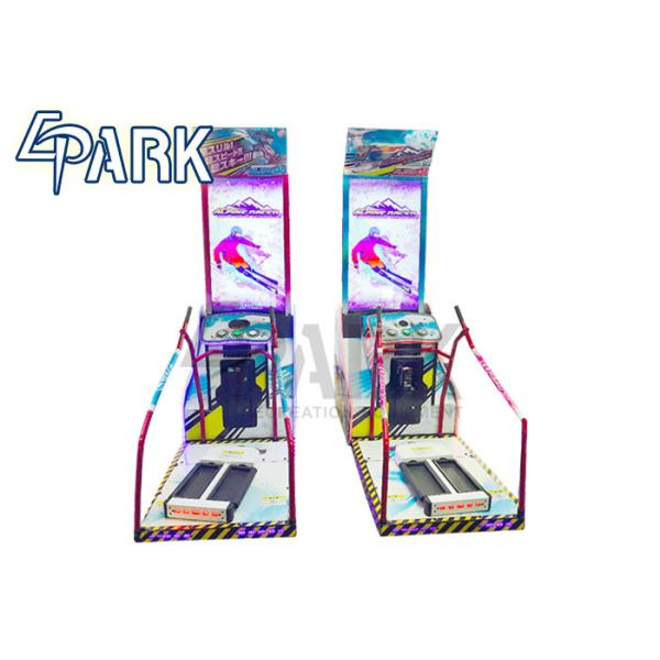 Fashion Coin Operated Arcade Machines Alpine Racer Skiing
