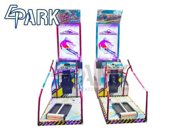Fashion Coin Operated Arcade Machines Alpine Racer Skiing