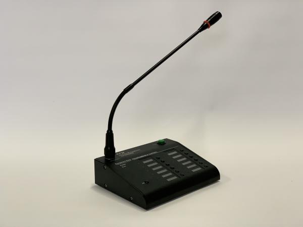 EN54 Voice Alarm Call Station DC24V 12 Zones Remote Paging Microphone