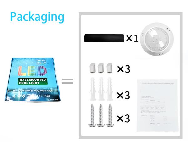 Luz em mudança 150MM 6W 10W Diamond Cover da piscina da cor de Inground