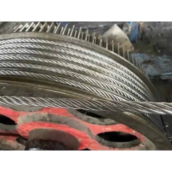 câble en acier inoxydable 316 câble garde-corps 300ft couleur PVC fil de fer 7x7 fils pour le pont extérieur garde-corps Kit de construction 1x19