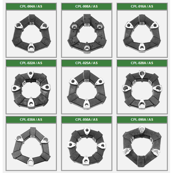 Pro-One Taiwan Brand Kobelco SK55 G60 Rubber Couplings 22AS Hydraulic Pump Coupling For Excavators