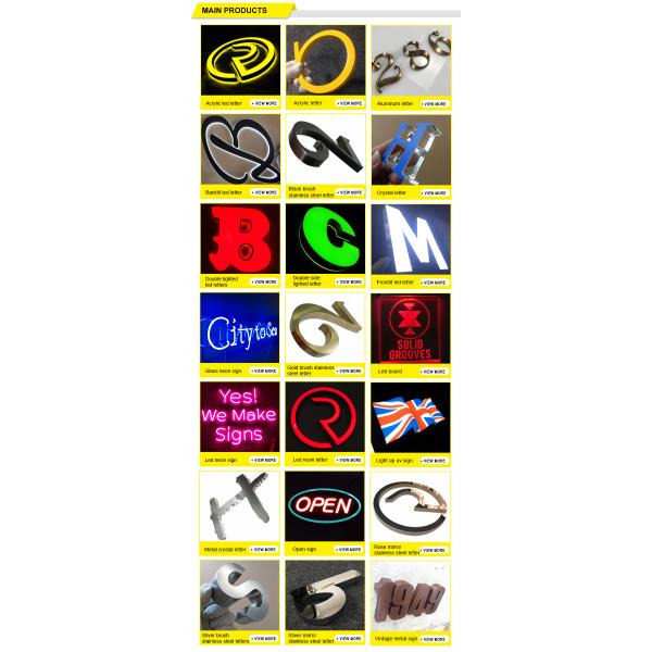 Внутренний знак письма металла двери офиса отполировал почищенную щеткой Electro плакировку SS304