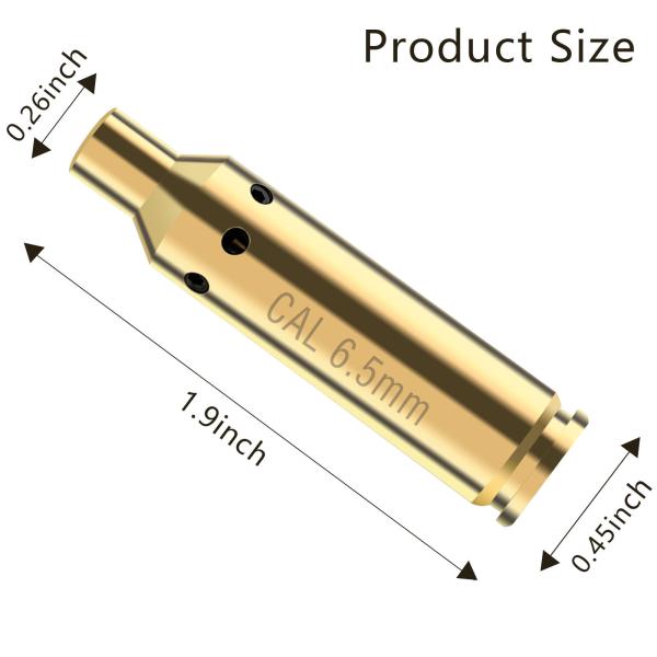 6.55mm Green Laser Boresighter Durable Hunting Laser Bore Sight