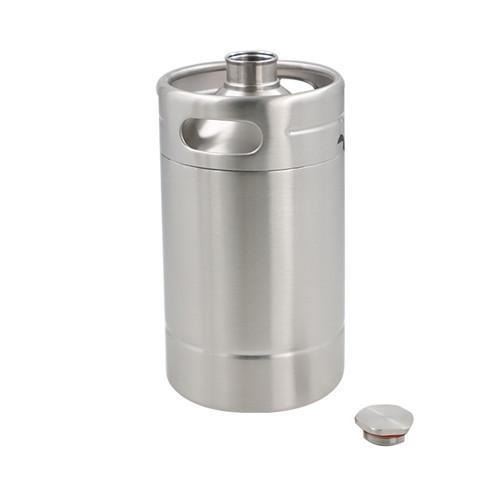 64oz Double Wall Insulated Mini Keg , 2L Ball Lock Beer Keg