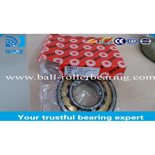 Gcr15 Cylindrical Double Row Roller Bearings NU314 E-M1 Wear Resistant