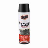 Jet d'enduit de plancher de voiture de jet de mastic de dessous de la carrosserie de voiture de noir d'Aeropak