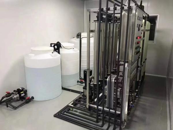 500LPH Instalação de tratamento de água potável de aço inoxidável para uso industrial