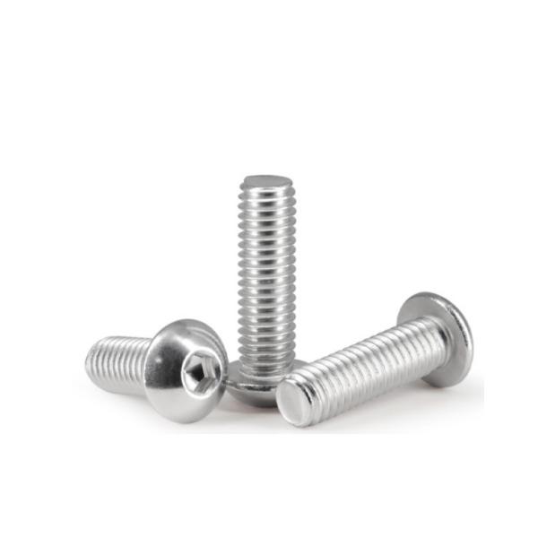 OEM Customized ISO 7380 Stainless Steel M4 M5 M6 M8 M10 Hex Socket Button Head Screw