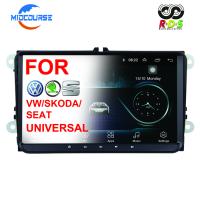 Navegação profissional de Bluetooth do reprodutor de DVD de Volkswagen no rádio do tela táctil do traço