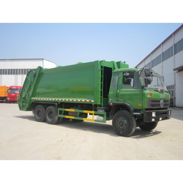 DONGFENG Trash Can Garbage Truck 6x4 16cm3 Heavy Duty Compactor Truck