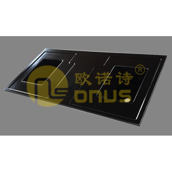 Rectangular drop in sinks epoxy resin customized color sink for laboratory furniture