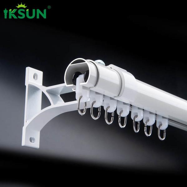 6063 T5 Aluminum Tension Rod Curtain Telescopic Extendable Rod 75 - 138