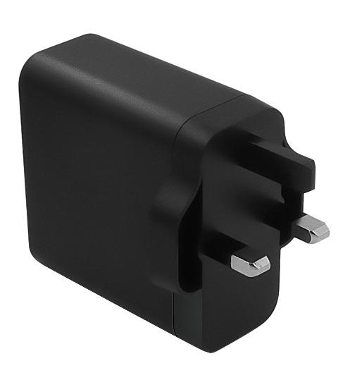 45W イギリス 4ポート 急速充電器 3x Type C 1x USB-A MacBook iPhone iPad と互換性