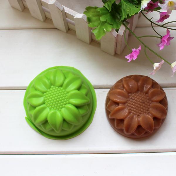 Flower shaped silicone mold Bread mold cupcake muffin bakeware kitchen Accessories SB-098
